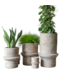 Vase Gabriel - medium  - Authentic Grey