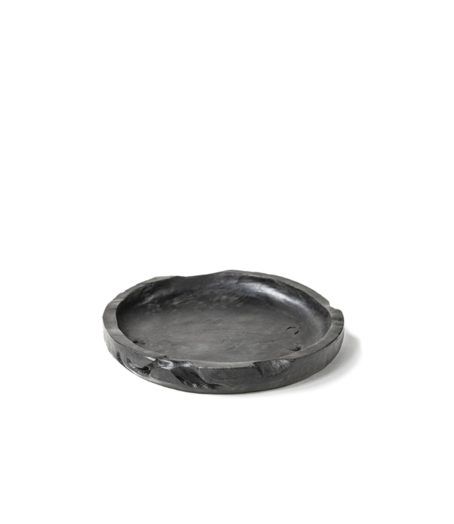 Low Round Bowl - Small- Teak Fumé