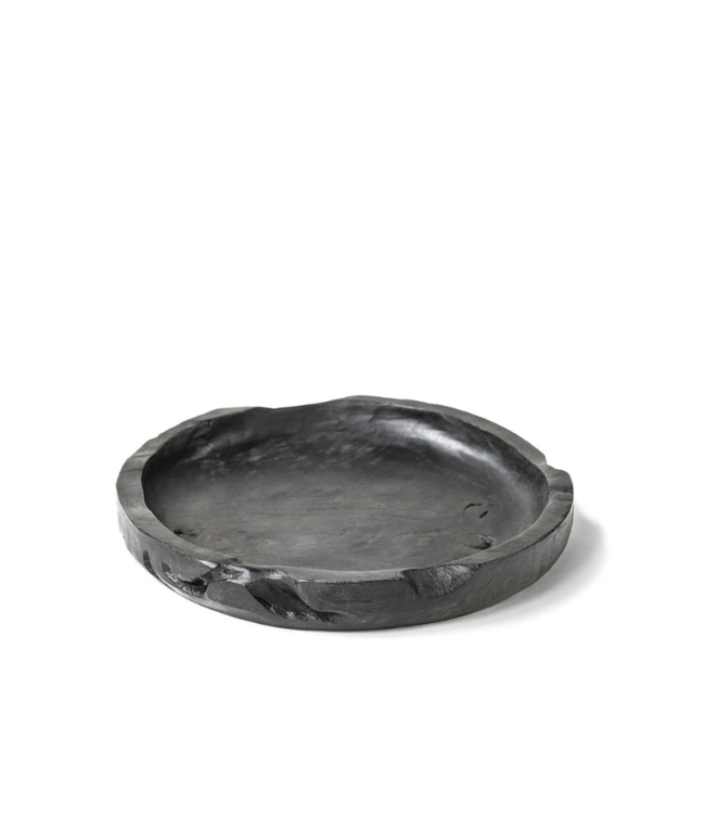 Schaal Low Round Bowl - Medium - Teak Fumé