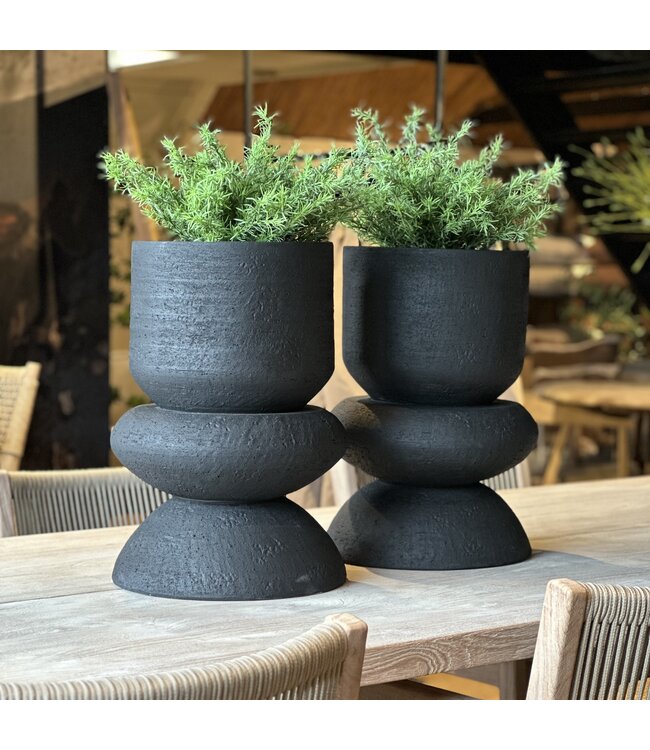 Pot Dexter - Black - D36xH51CM