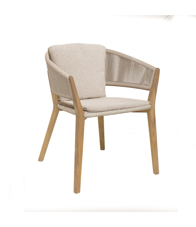 Cares 55 dining chair teak / desert