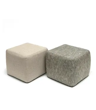 Gommaire Organic Living Square Pouf / Sidetable