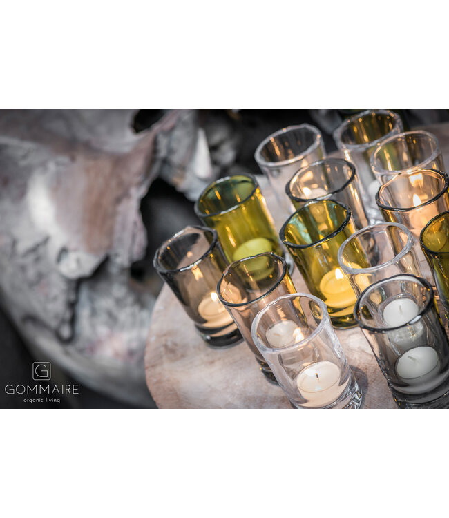 T-Light holder Tim - Olive