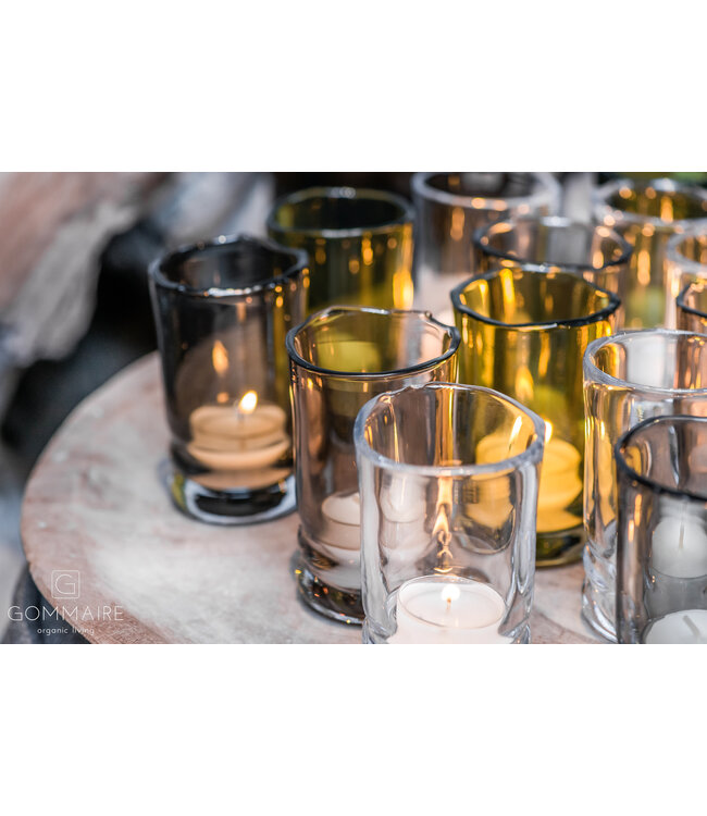 T-Light holder Tim - Olive