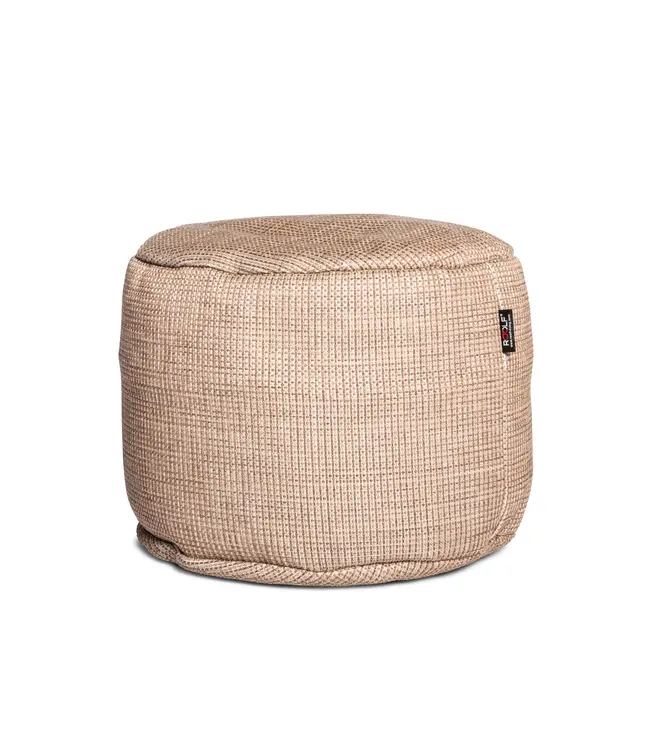 Dotty ronde poef - Gold - Ø50cm