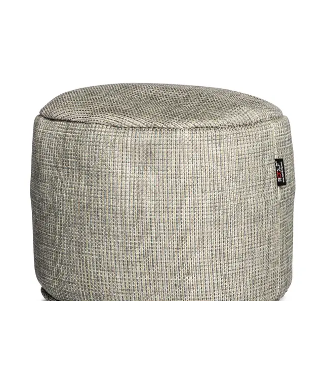 Dotty ronde poef - Moss - Ø50cm