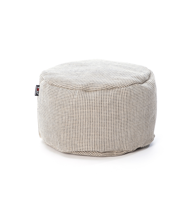 Dotty ronde poef - Beige - Ø70cm