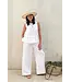 Bypias Mallorca linnen broek - White