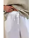 Mallorca linnen broek - White