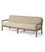 Mario 3-seater - Teak Natural Grey / Rope
