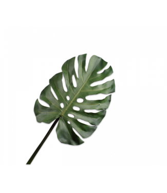 Silk-ka Monstera blad groen - 53cm