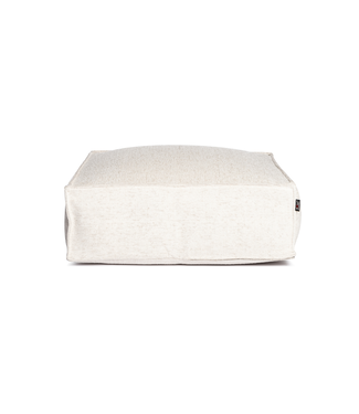 Roolf-Living Silky Square Pouf / Ottoman - Beige