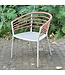Archy 55 stoel Pebble | Batyline Pearl Grey  | Brick | Camel Botanic Blend