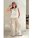 Adriel crochet top - off white