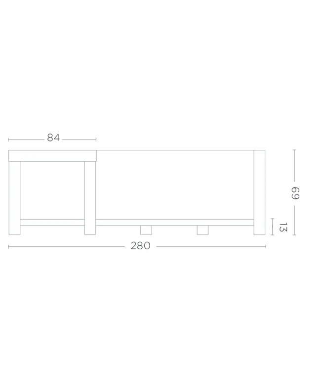 Sofa Mieke - L-shape