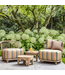 Gommaire Organic Living 2x Carol 1-seater + Zitkussen