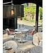 Tafel Butler + 4x Archy Stoel + Kussens