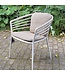 Tafel Butler + 4x Archy Stoel + Kussens