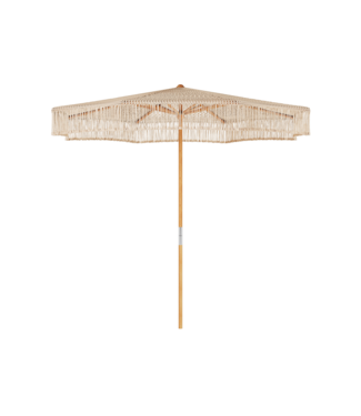 Jardinico Macramé Parasol - Sand Teak - Ø250
