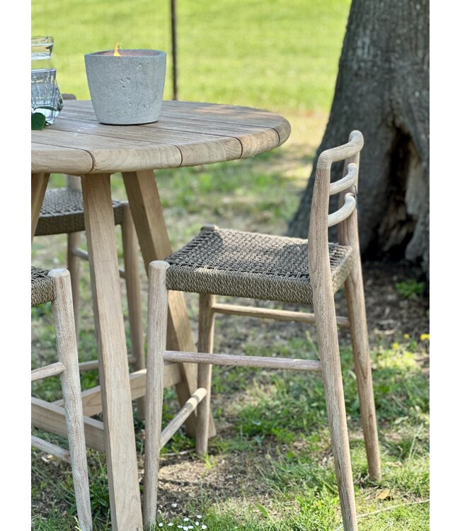 Round bar table Anton - Ø95 x H95 cm