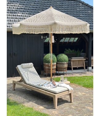 Gommaire Organic Living Kussen - Sunlounger Lisa - Blu01