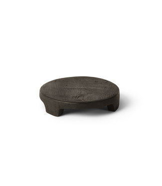 Gommaire Organic Living Plate Leah Small - Teak Fume