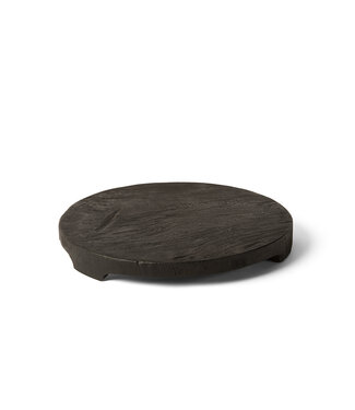 Gommaire Organic Living Plate Leah Large - Teak Fume