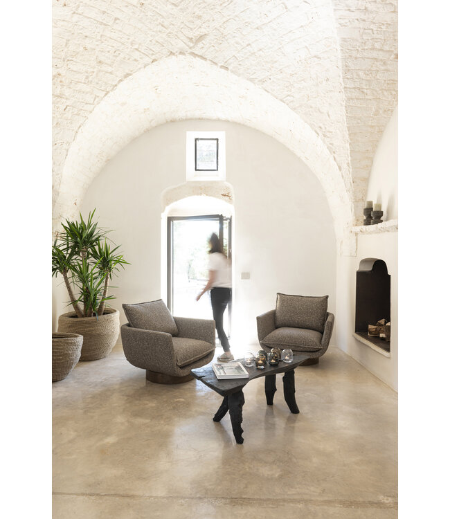 Basket Java Large - Mendong Natural Jute