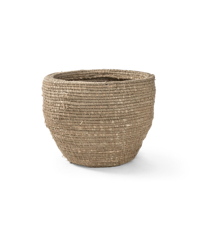 Basket Java Large - Mendong Natural Jute