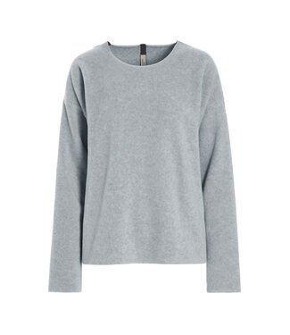 Henriette Steffensen 1359 Trui ronde hals - Light Grey