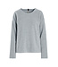 Henriette Steffensen 1359 Trui ronde hals - Light Grey