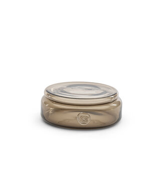 Gommaire Organic Living Bonbonnière Ming Low Large - Topaz Glass