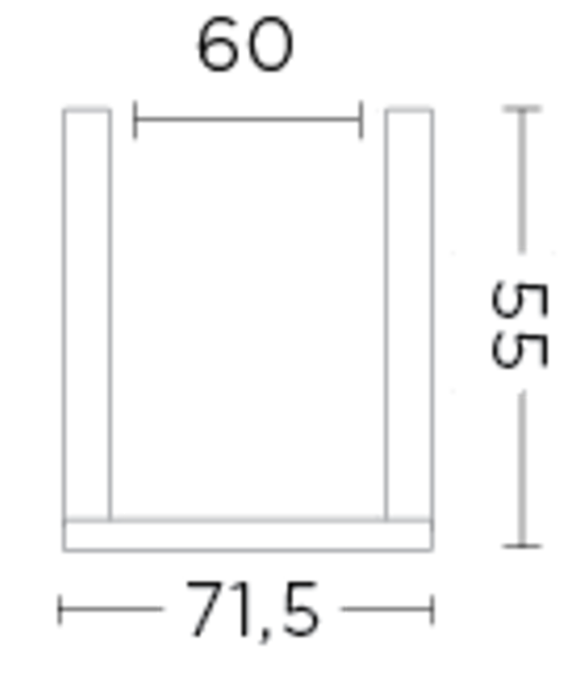 Basket Java XL - Mendong Natural Jute