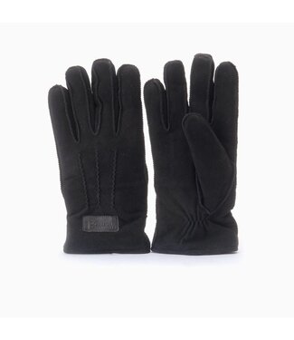Warmbat Herenhandschoenen - Goat Suède - Black