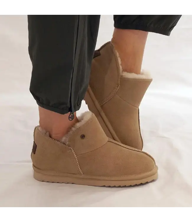 Warmbat Willow - Dames Suede - Cognac