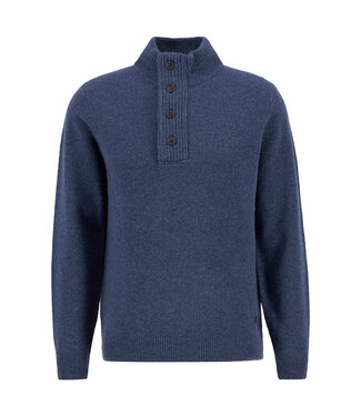 Barbour Essential Half Zip Jumper - Dark Indigo