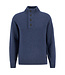 Barbour Essential Half Zip herentrui Jumper - Dark Indigo
