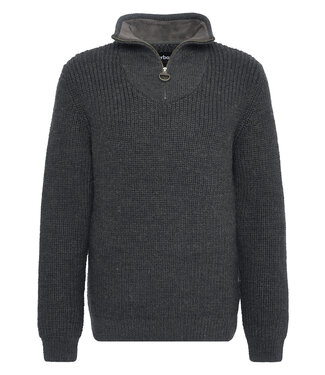 Barbour New Tyne Half Zip Jumper - Olive