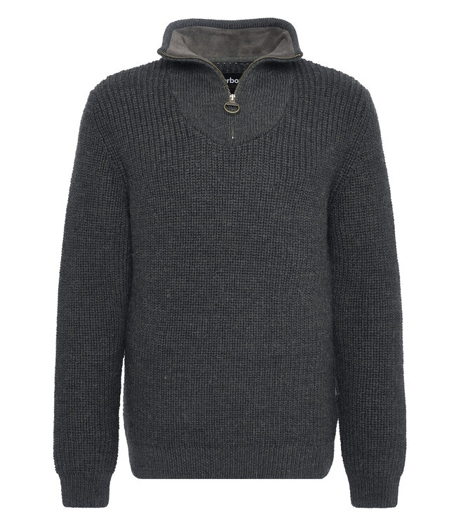 New Tyne Half Zip Jumper - Olive