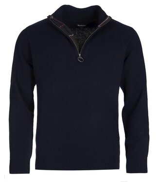 Barbour Holden Half Zip Jumper - Navy
