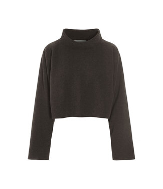 Henriette Steffensen 1372 Short Pullover - Chokolate