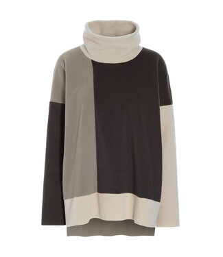 Henriette Steffensen 1380 Sweater Patch - Chokolate/Eleph/Kit