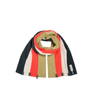 Henriette Steffensen 4125 Scarf NoWaste - Olive/Tomato/Kit/SB Henriette Steffensen 4125 Scarf NoWaste - Olive/Tomato/Kit/SB