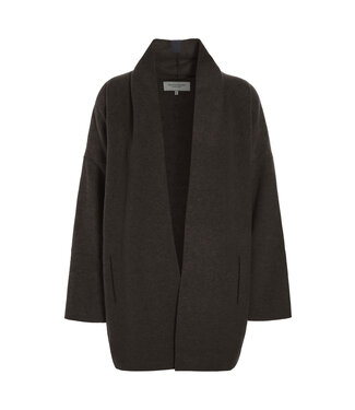 Henriette Steffensen 7173 Cardigan - Chokolate Henriette Steffensen 7173 Cardigan - Chokolate