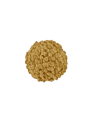 Initials by Haans Lifestyle Kussen 'Pebble' - Saffron Goud