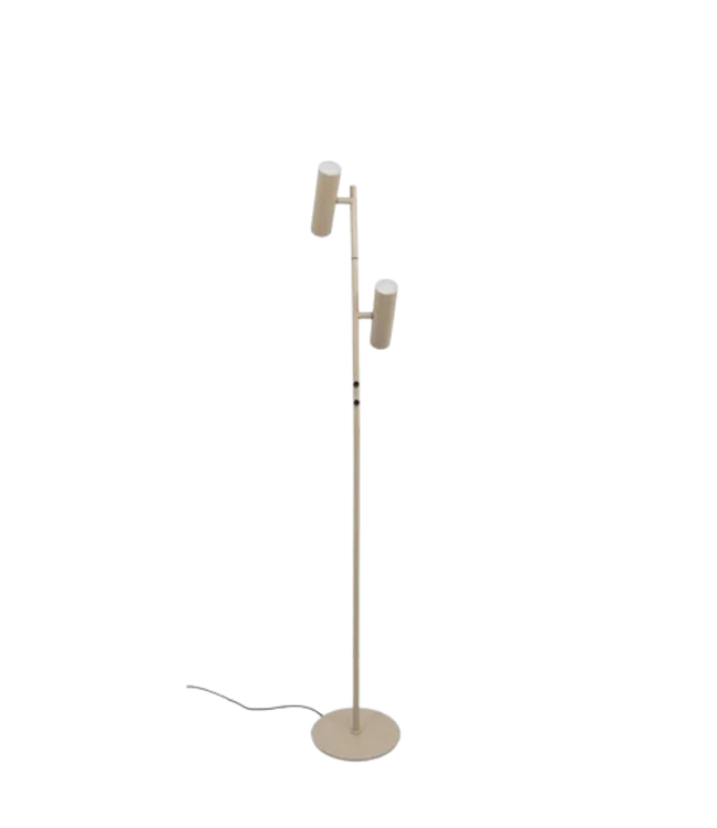 Vloerlamp 'Tube' - Iron Taupe - Ø25xH160 cm - incl. lamp
