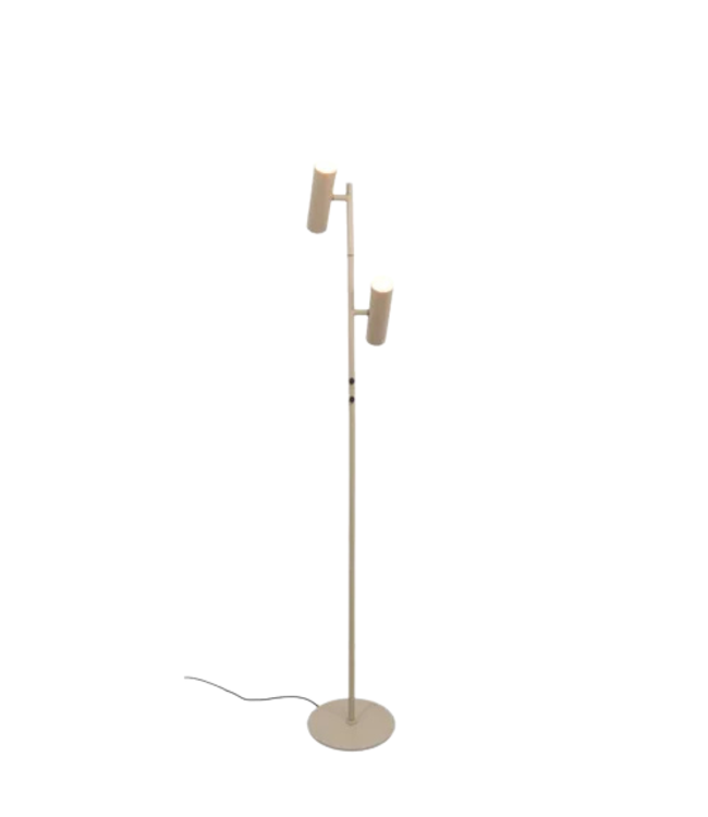 Vloerlamp 'Tube' - Iron Taupe - Ø25xH160 cm - incl. lamp