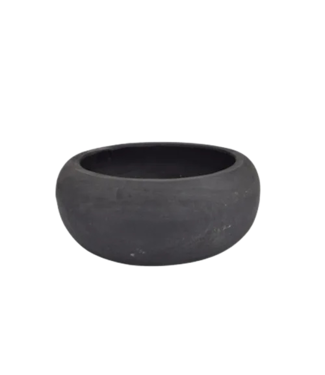 Initials by Haans Lifestyle Schaal Curved - Suarhout zwart