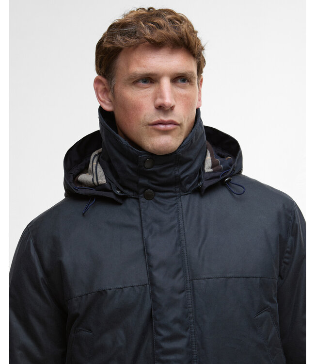 Barbour Bleaberry heren waxjas - Navy MWX2355