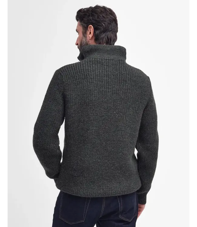 New Tyne Half Zip Jumper - Olive